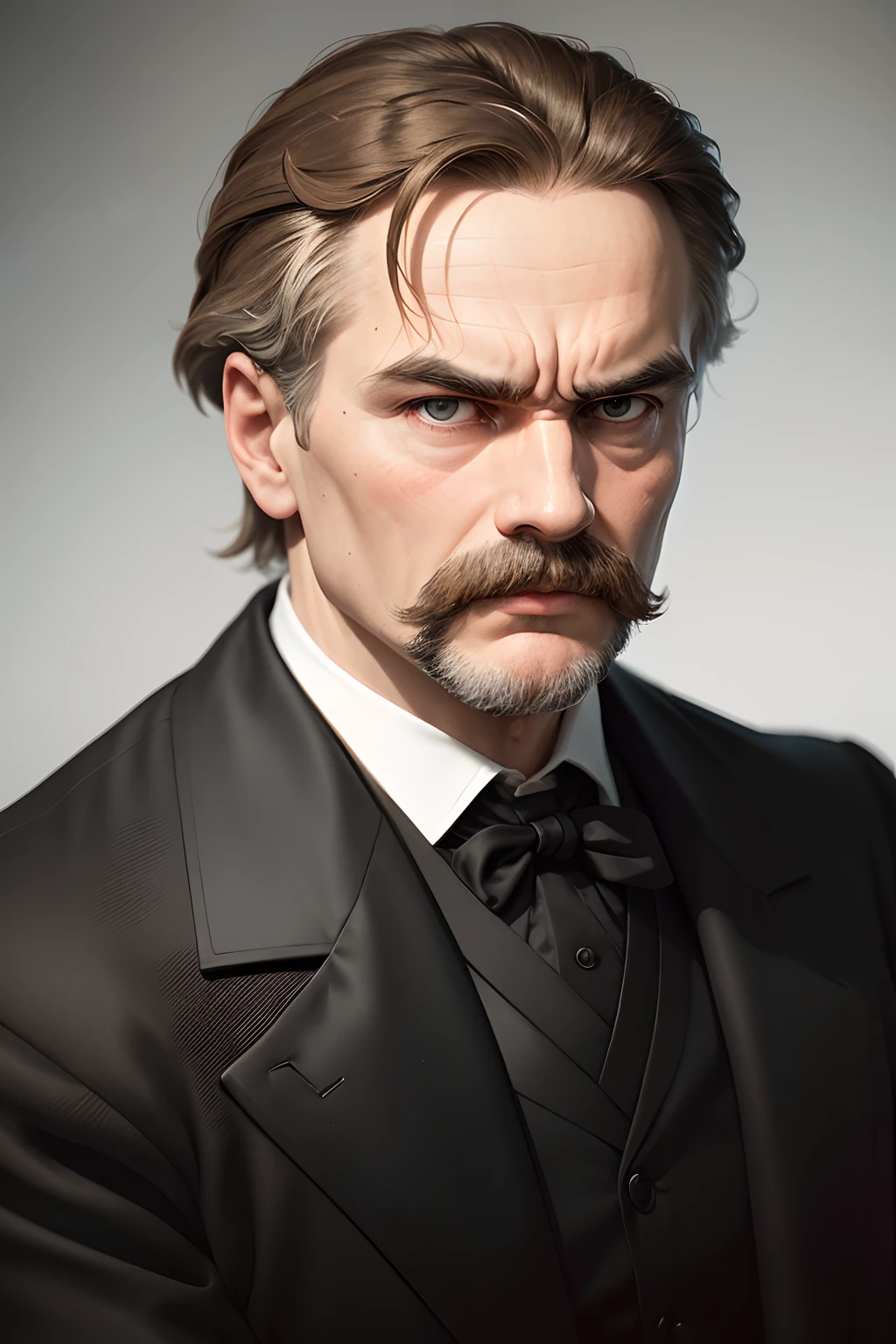Friedrich Nietzsche fumando charuto
