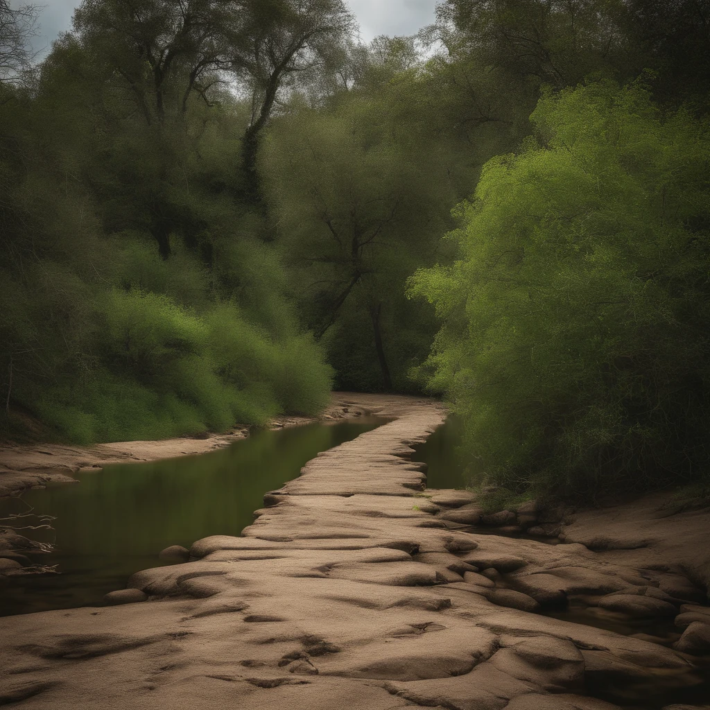 woman 45 years old, nude, backless, wet brown hair, walking by a river, back to the camera, full body visible, cinematic atmosphere, feminine, natural, perfect hands, ultra-sharp, high resolution, imperfect skin, natural skin, wide angle shot