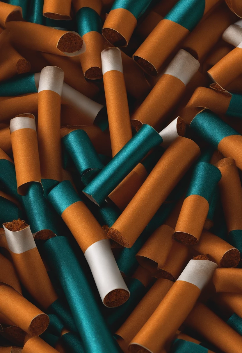 Cigarette Packaging Fractal shapes