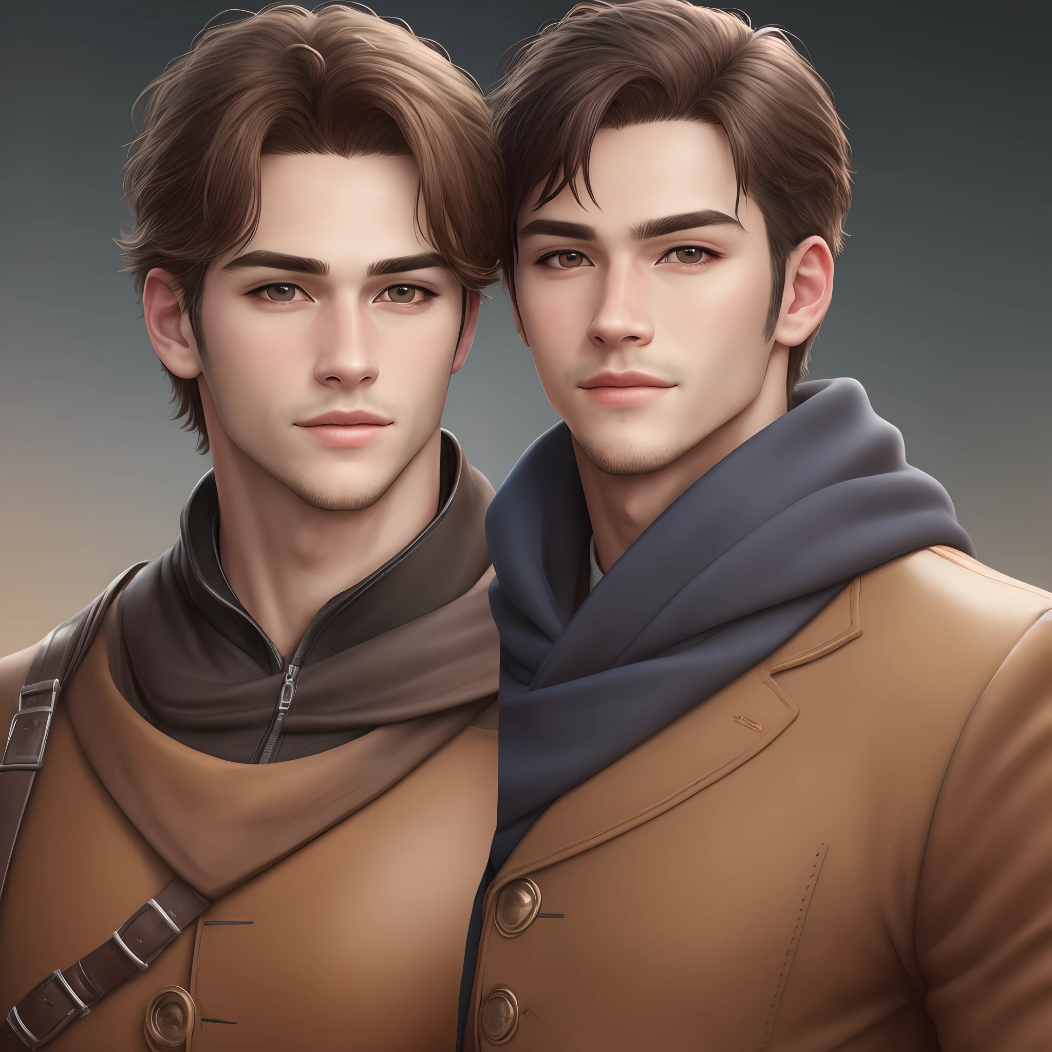 handsome boys in realistic face 8k picture realistic