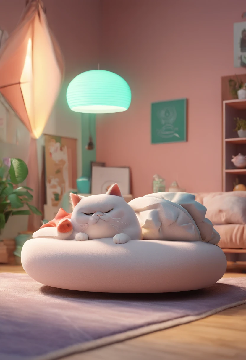 Squishmello cat couch looks comfortable