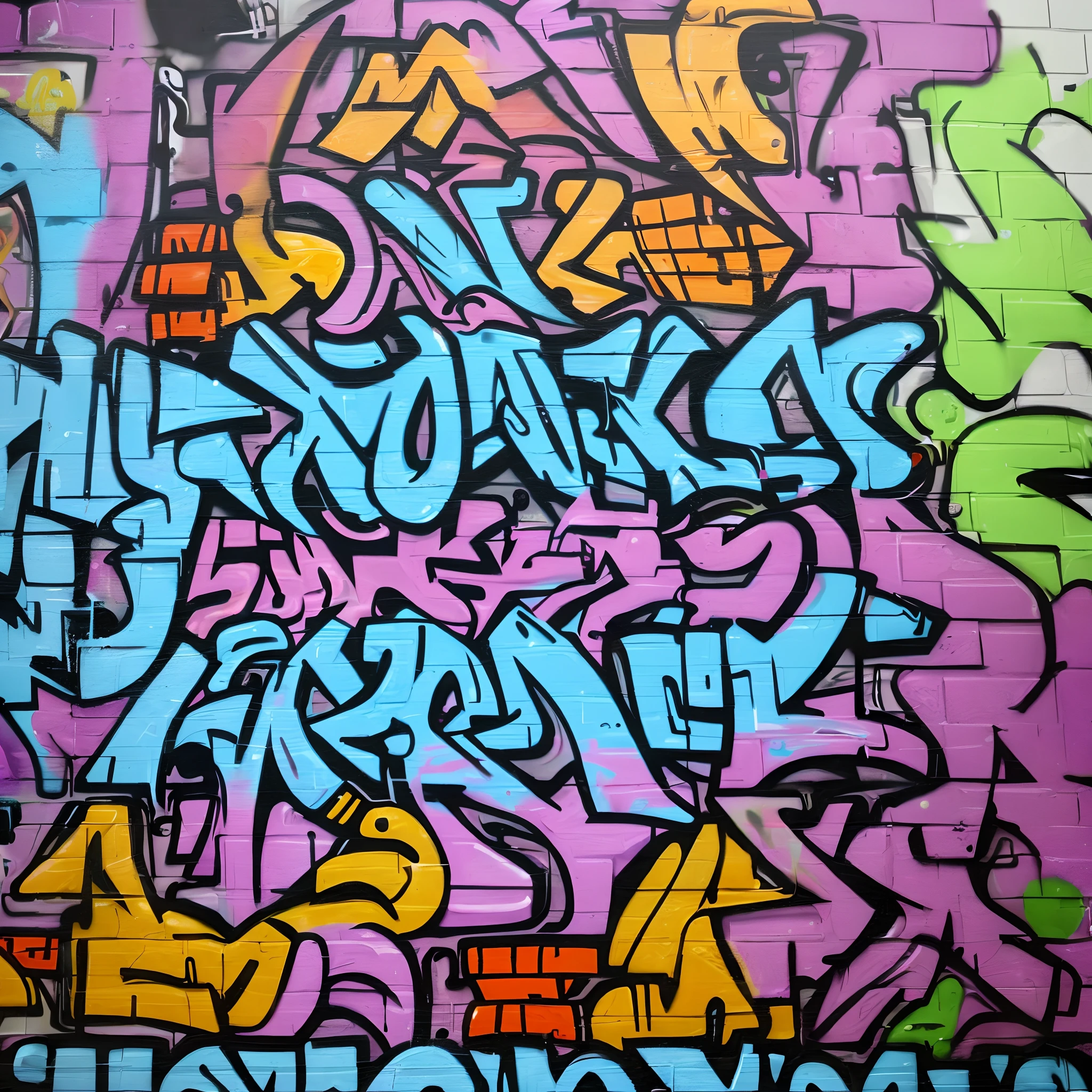 Graffiti wall that says TKO and VLONE