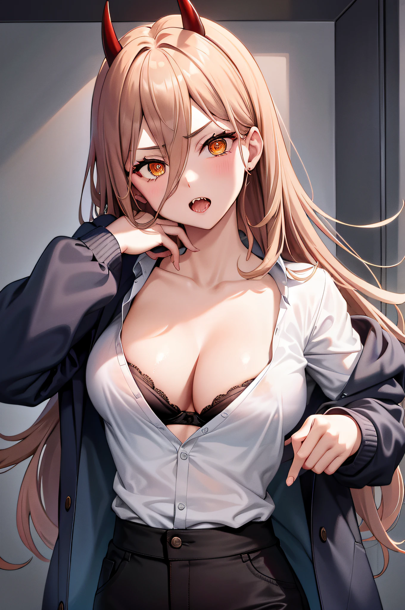 white shirt
