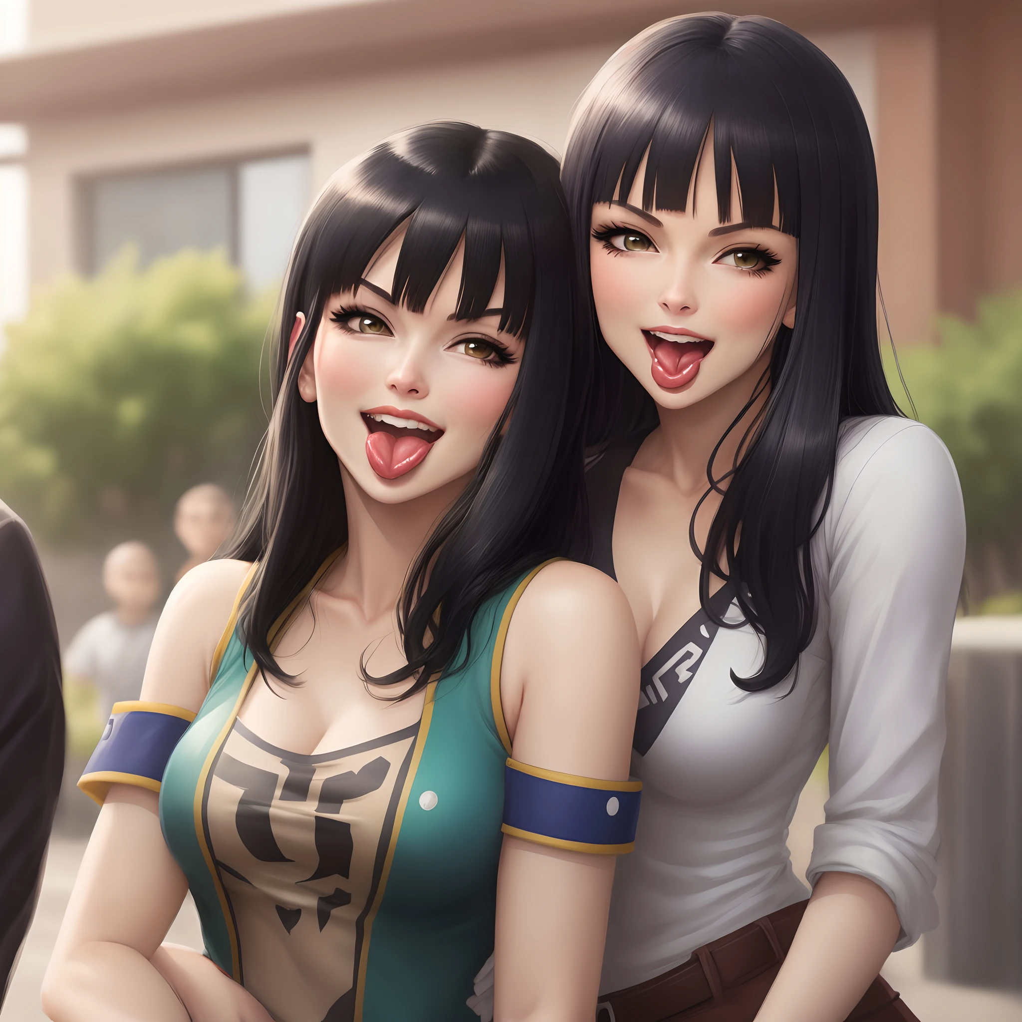 Nico robin tongue out