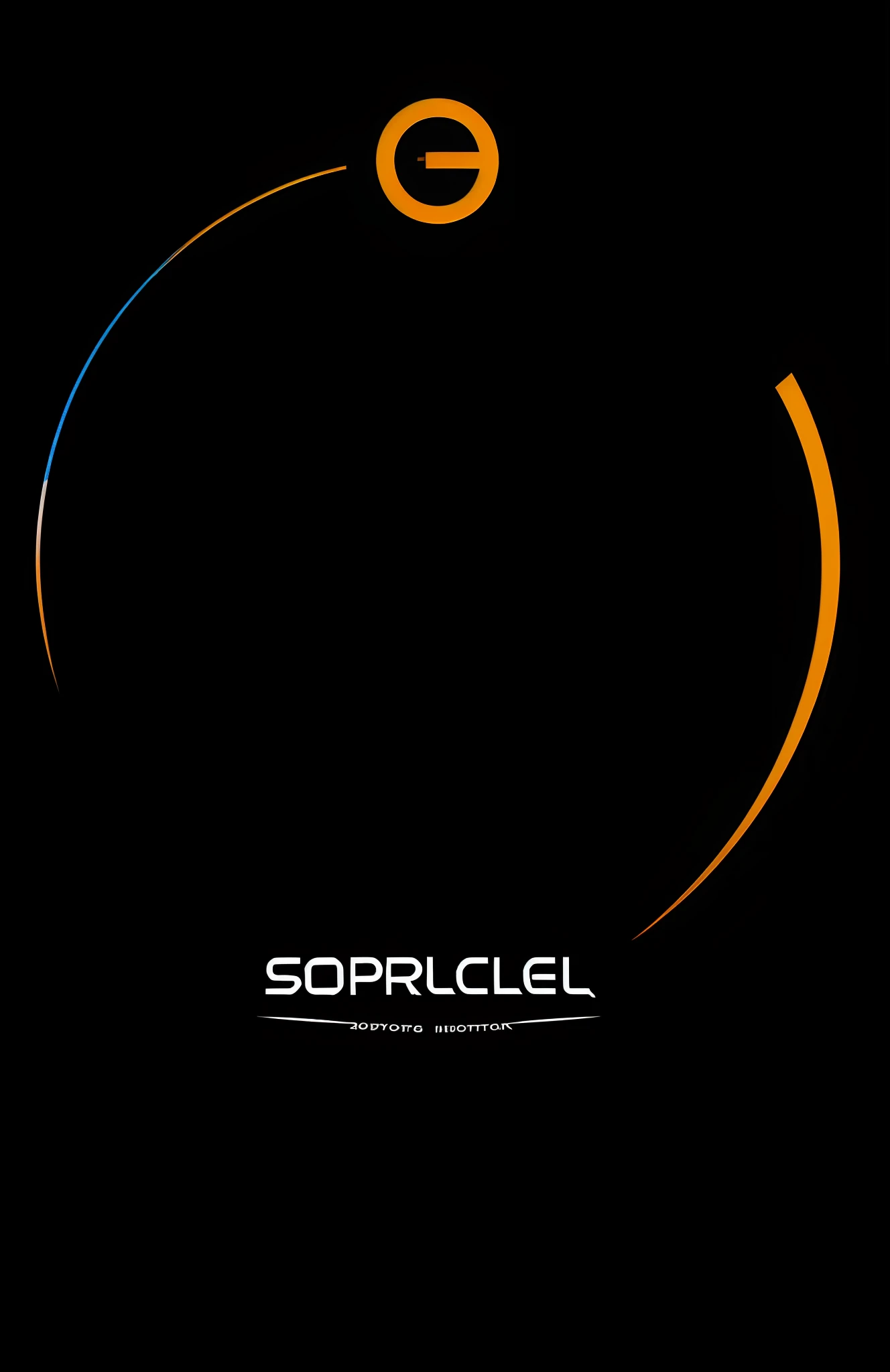 A company logo with sports helmets in a circle