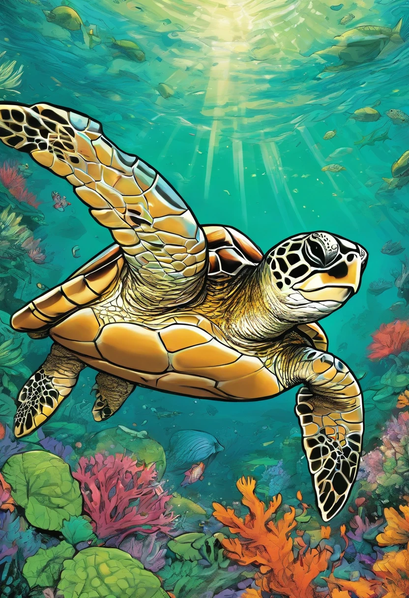 coelho green sea turtle