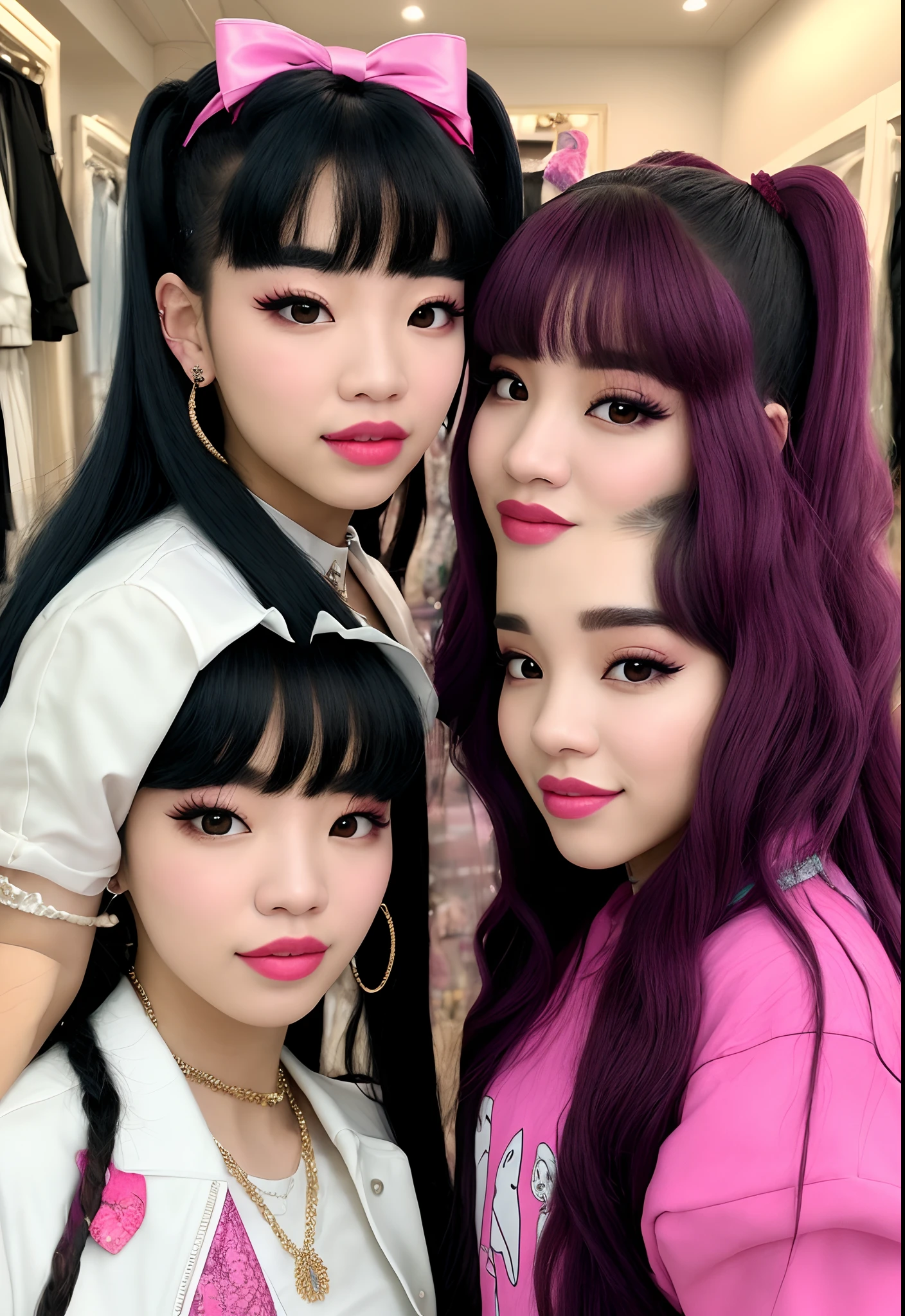 Jennie from blackpink with Melanie Martinez