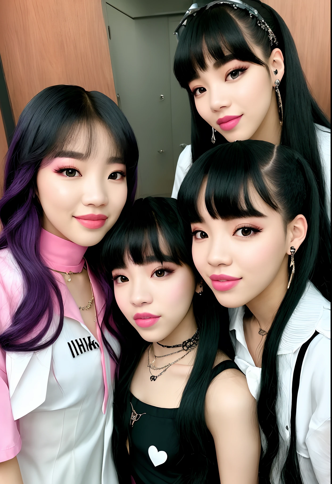 Jennie of blackpink and Jimin of bts