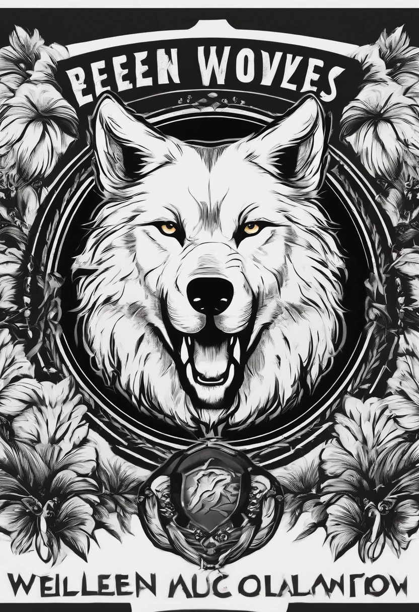 Logo for men's clothing brand related wolves emblem for men's designer clothing brand in excellent quality spectacular designer well detailed modern excellent quality Full HD 9k and natural lighting