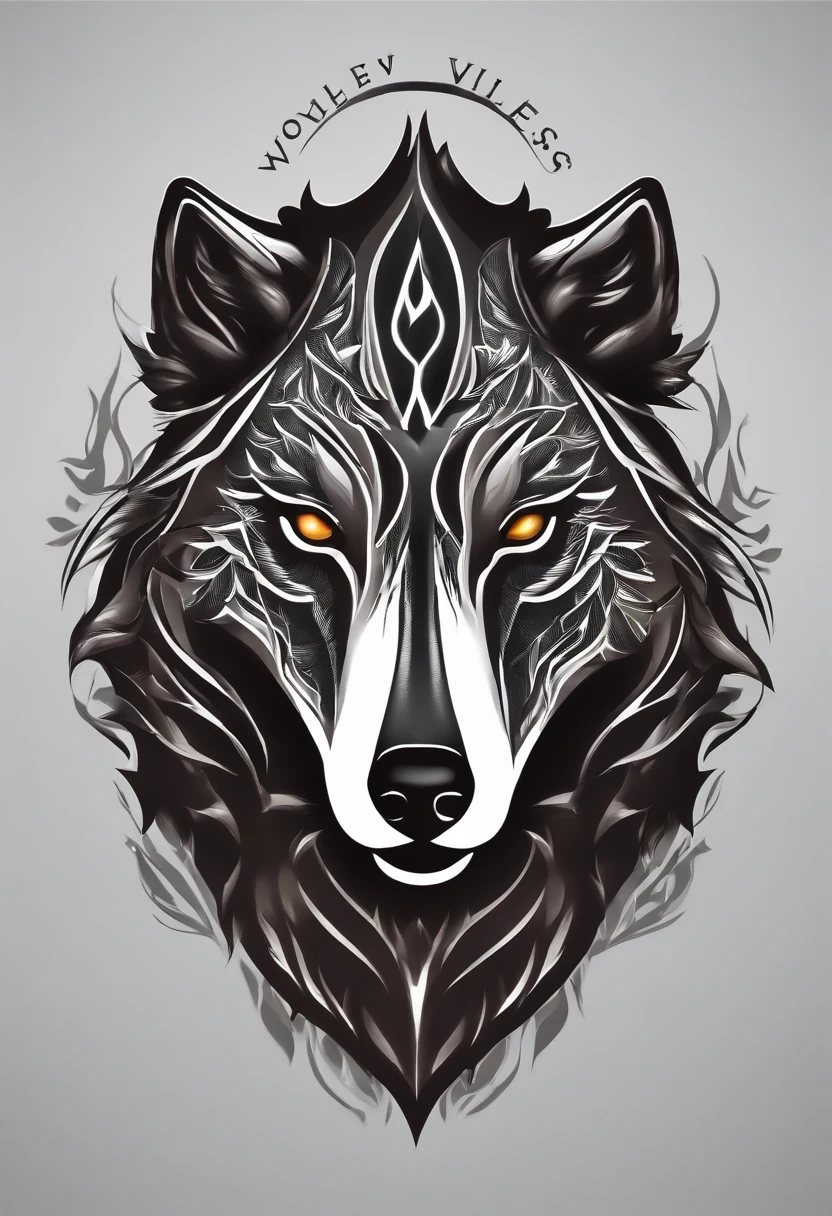 Logo for men's clothing brand related wolves emblem for men's designer clothing brand in excellent quality spectacular designer well detailed modern excellent quality Full HD 9k and natural lighting no frame 3 colors