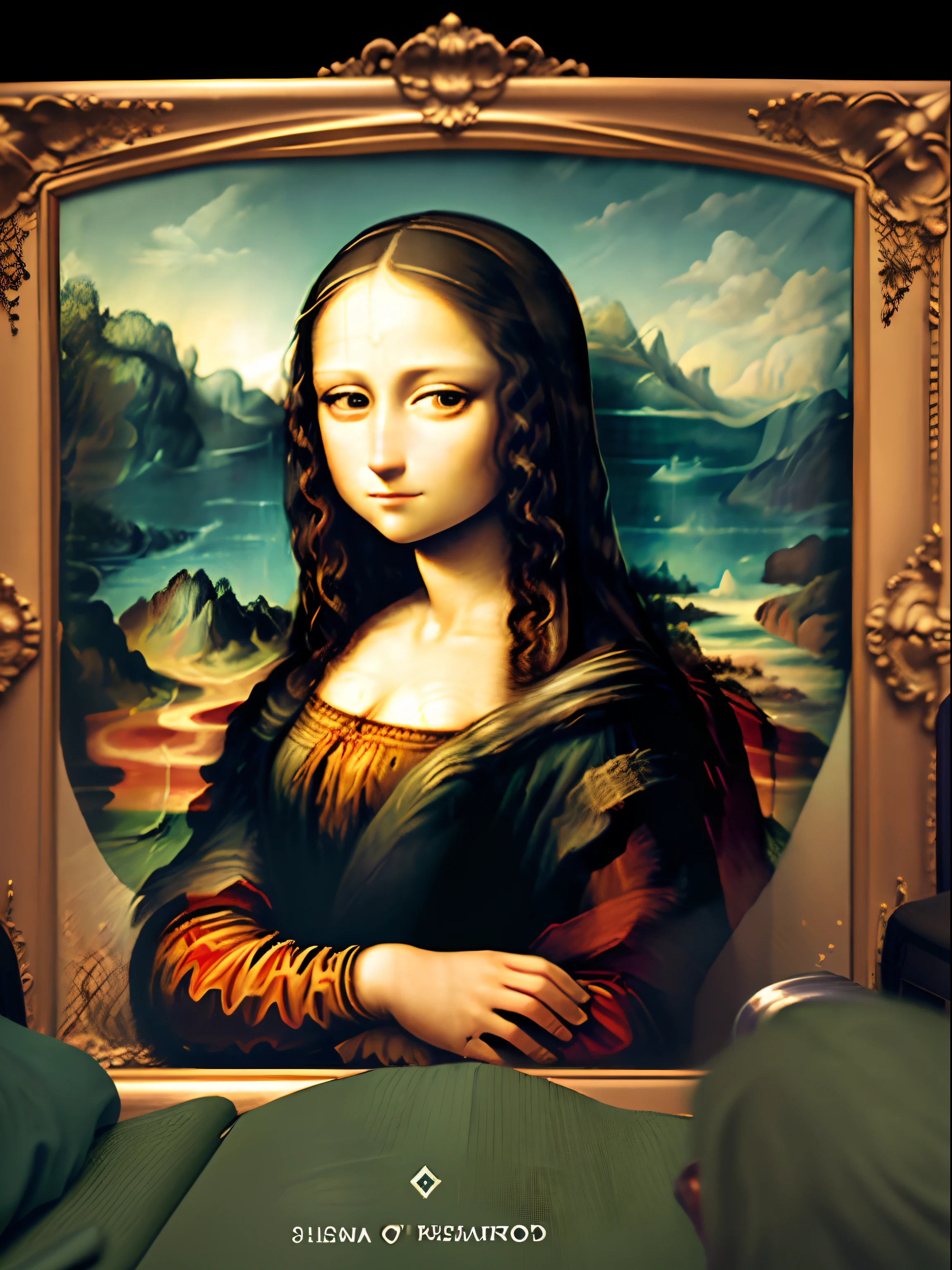Reimagining the Mona Lisa, Similar to the original