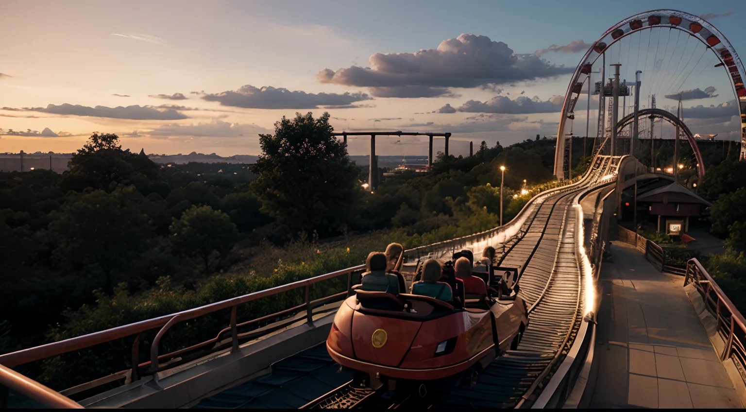 rollercoaster riding