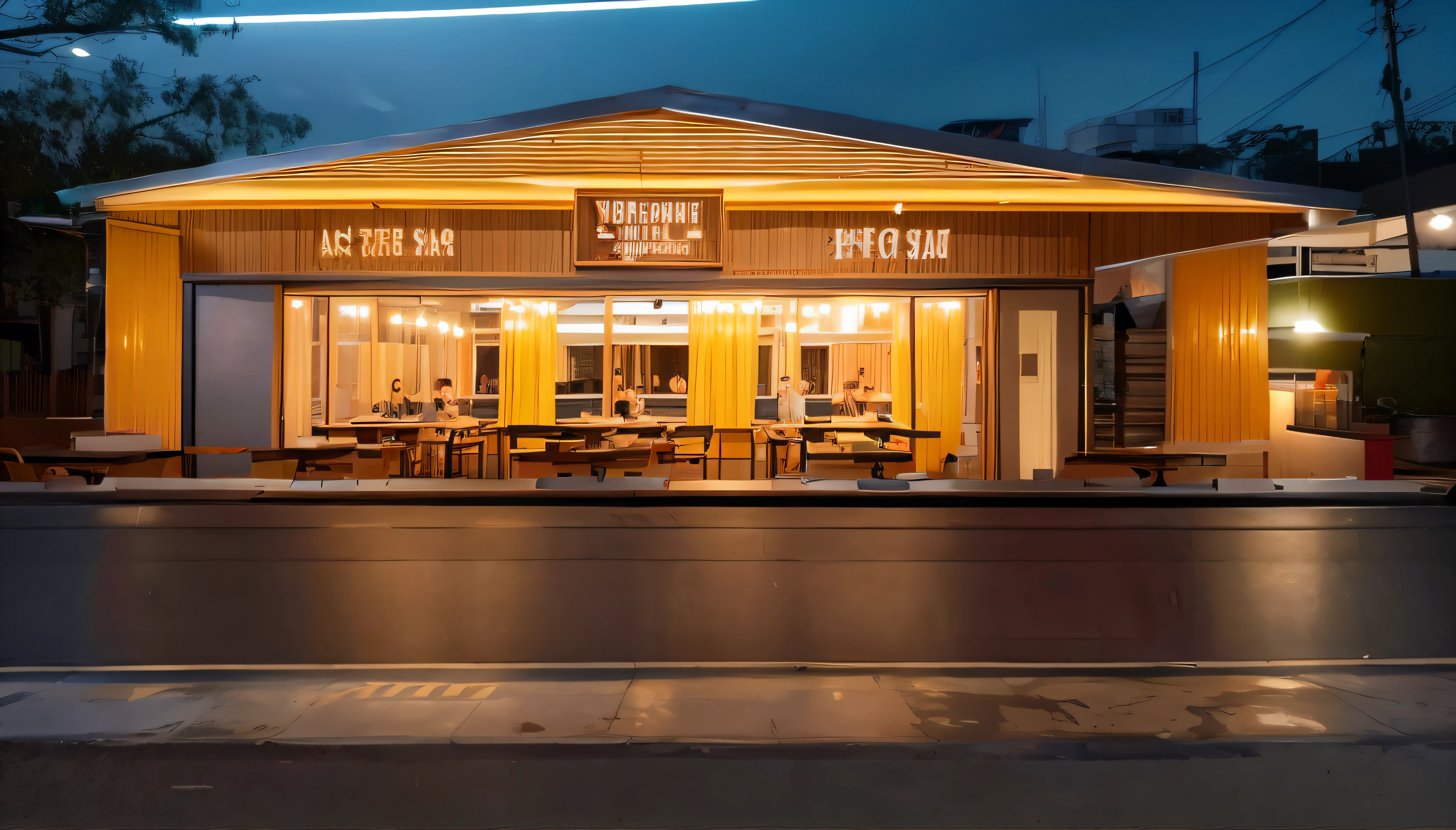 Imagine a Vietnamese Pho restaurant nestled in a vibrant corner of the city. Drawing inspiration from an existing image featuring a Polycarbonate Window Door Fixed Awning, we embark on a journey to design a captivating dining space that seamlessly blends tradition and modernity.