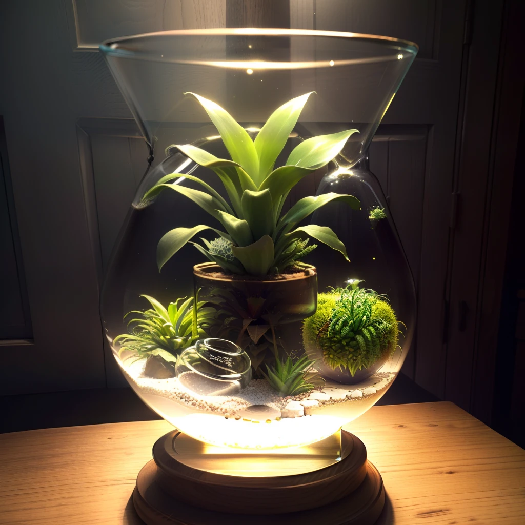 hour glass terrarium