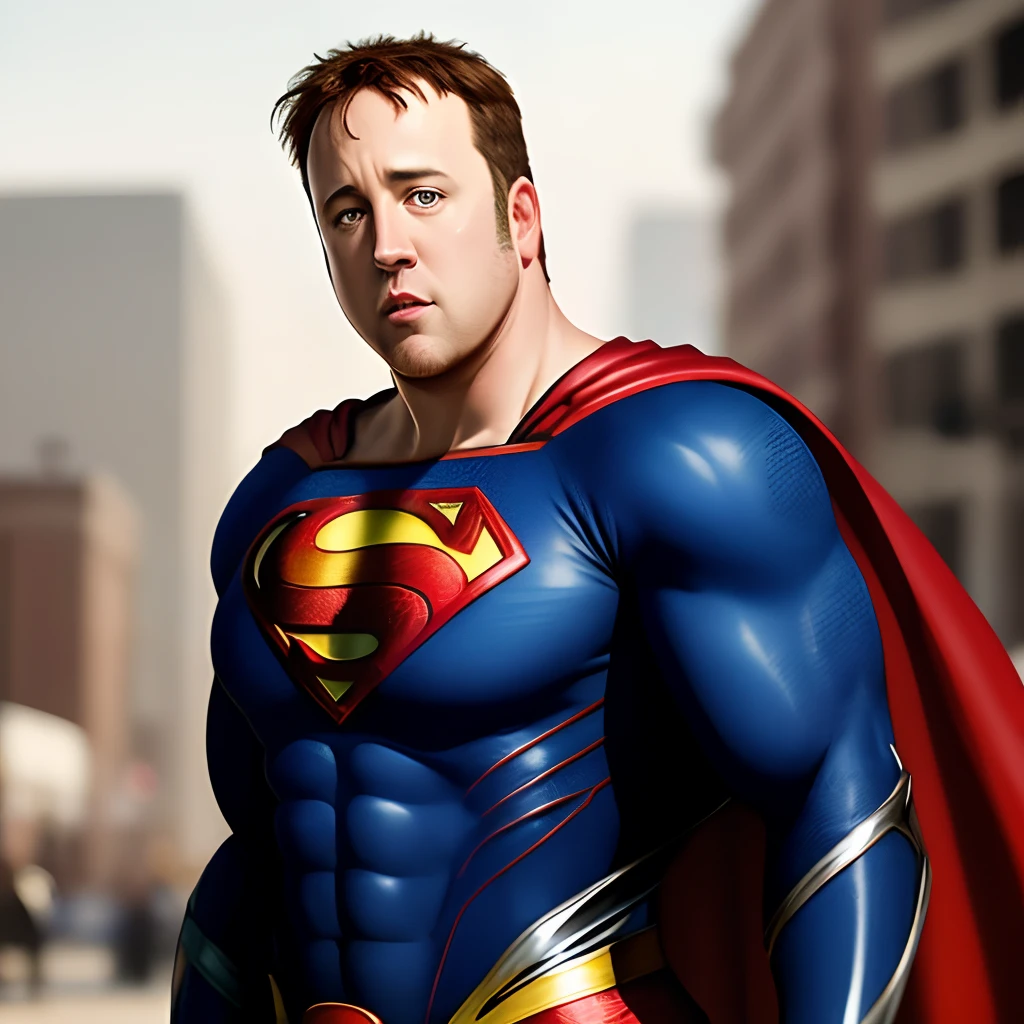 Kevin james als superman