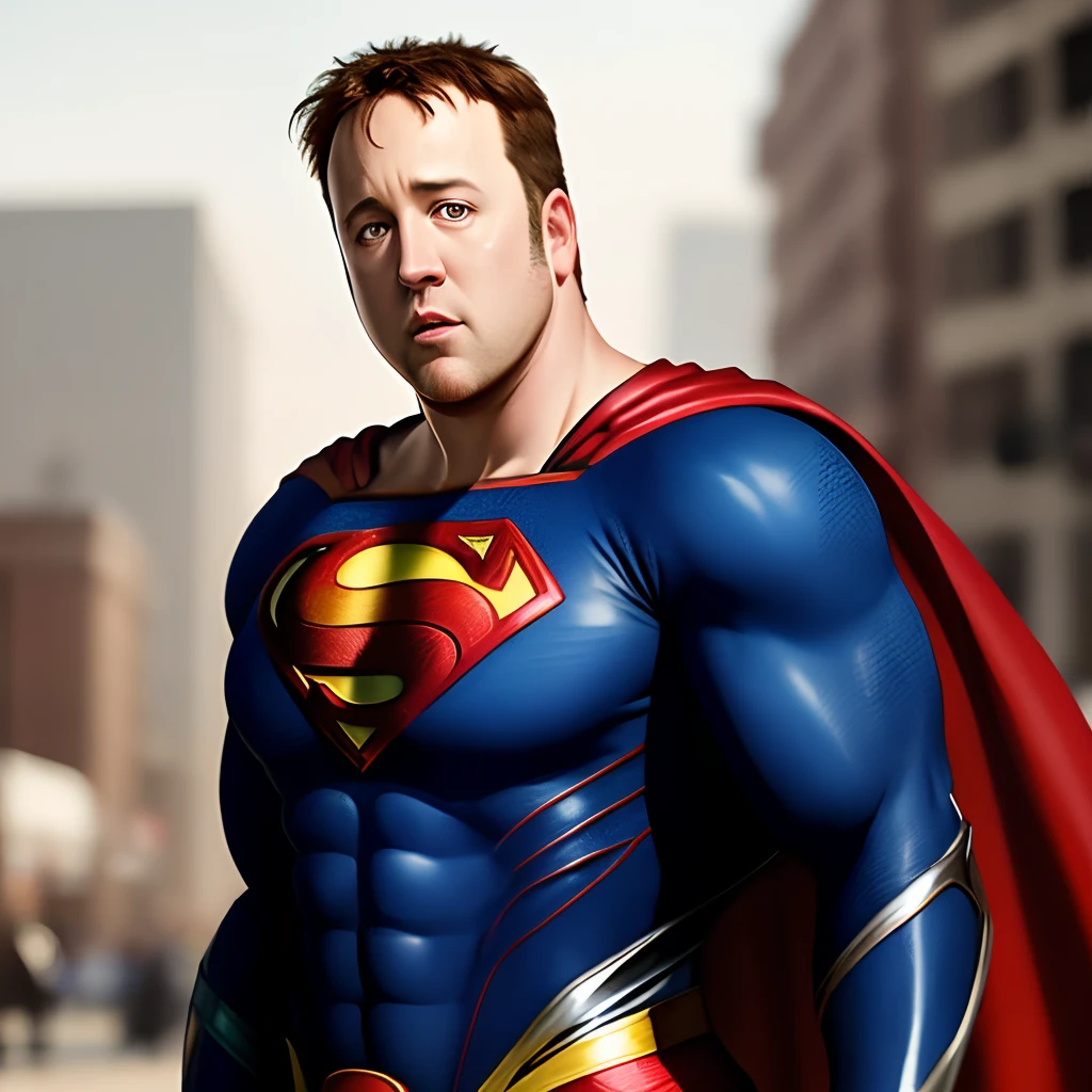 Kevin james als superman