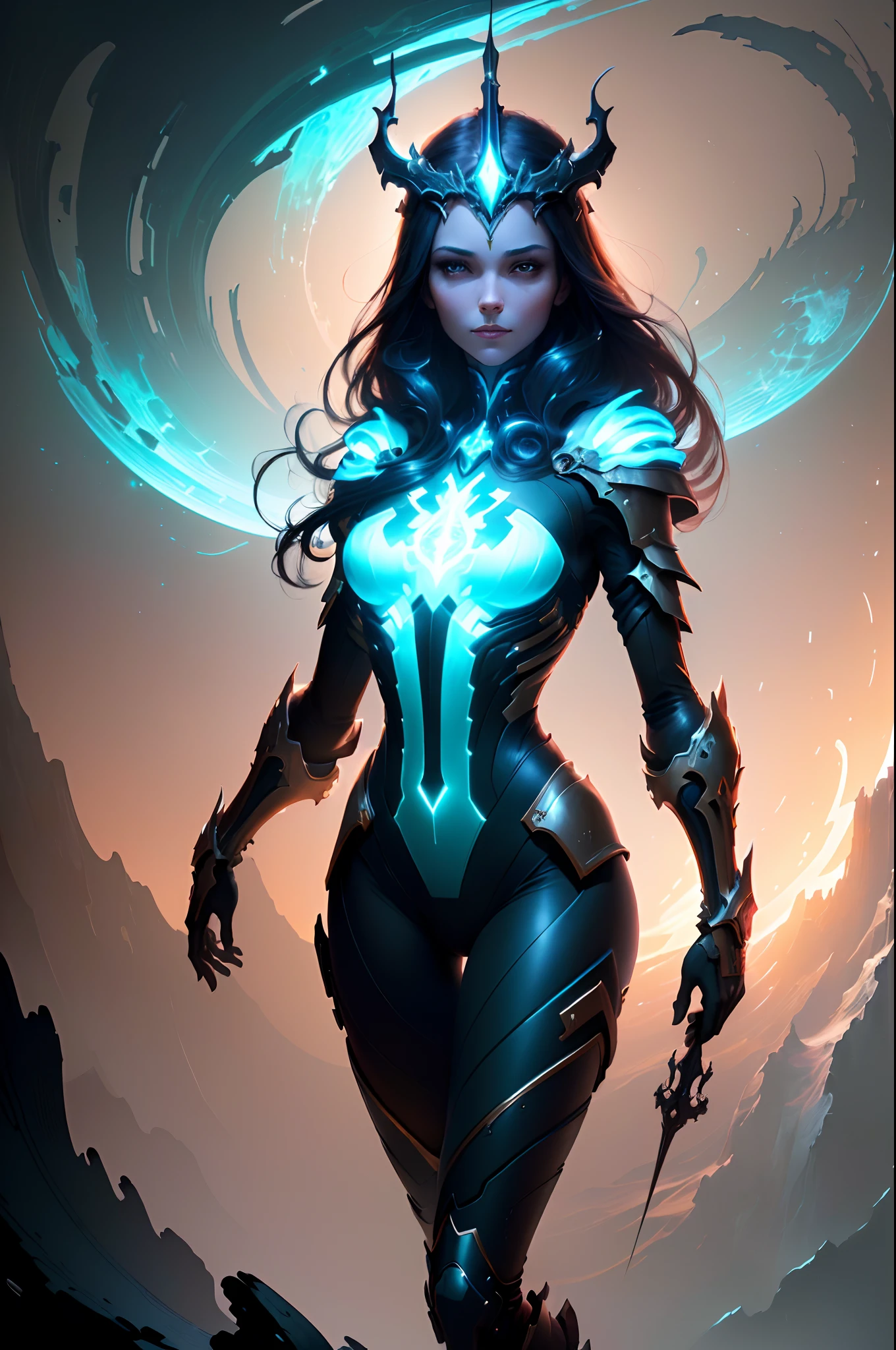 masterpiece, Best quality, (чрезвычайно подробные обои CG Unity 8k), (Best quality), (best illustration), (best shadow), absurdity, realistic lighting, (abyss), beautiful detailed glow, art by Peter MohrBacher,