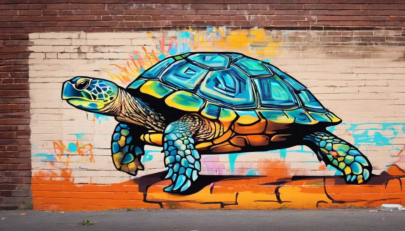 cute halloween themed turtle