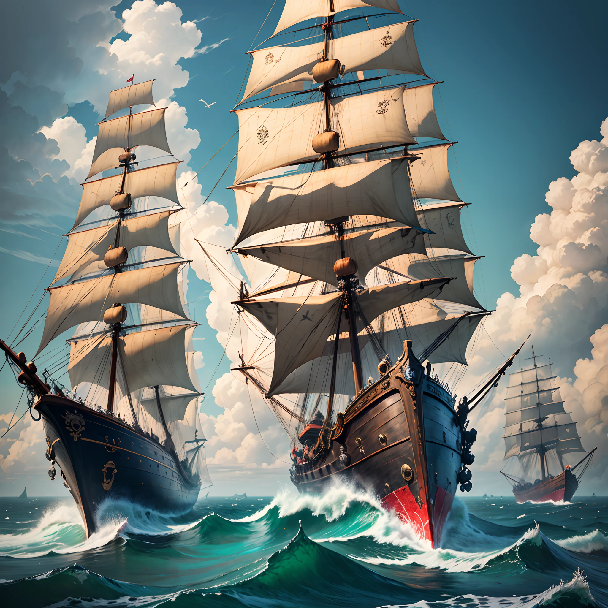 Reverse pirate ship