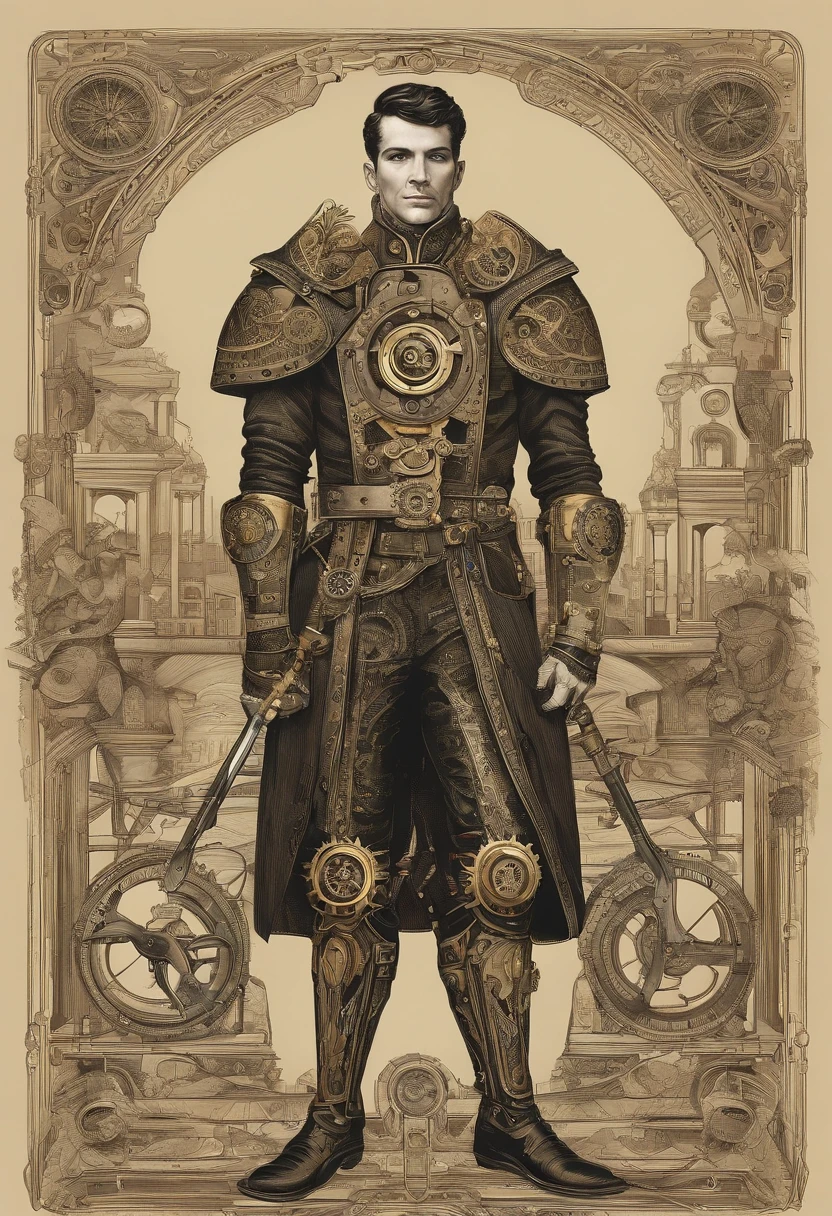 Menino humanoide alto, short black hair, pale skinned, guerreiro, terno cinza especial, olhos acinzentados, with a knife holder in the leg, em um fundo futurista