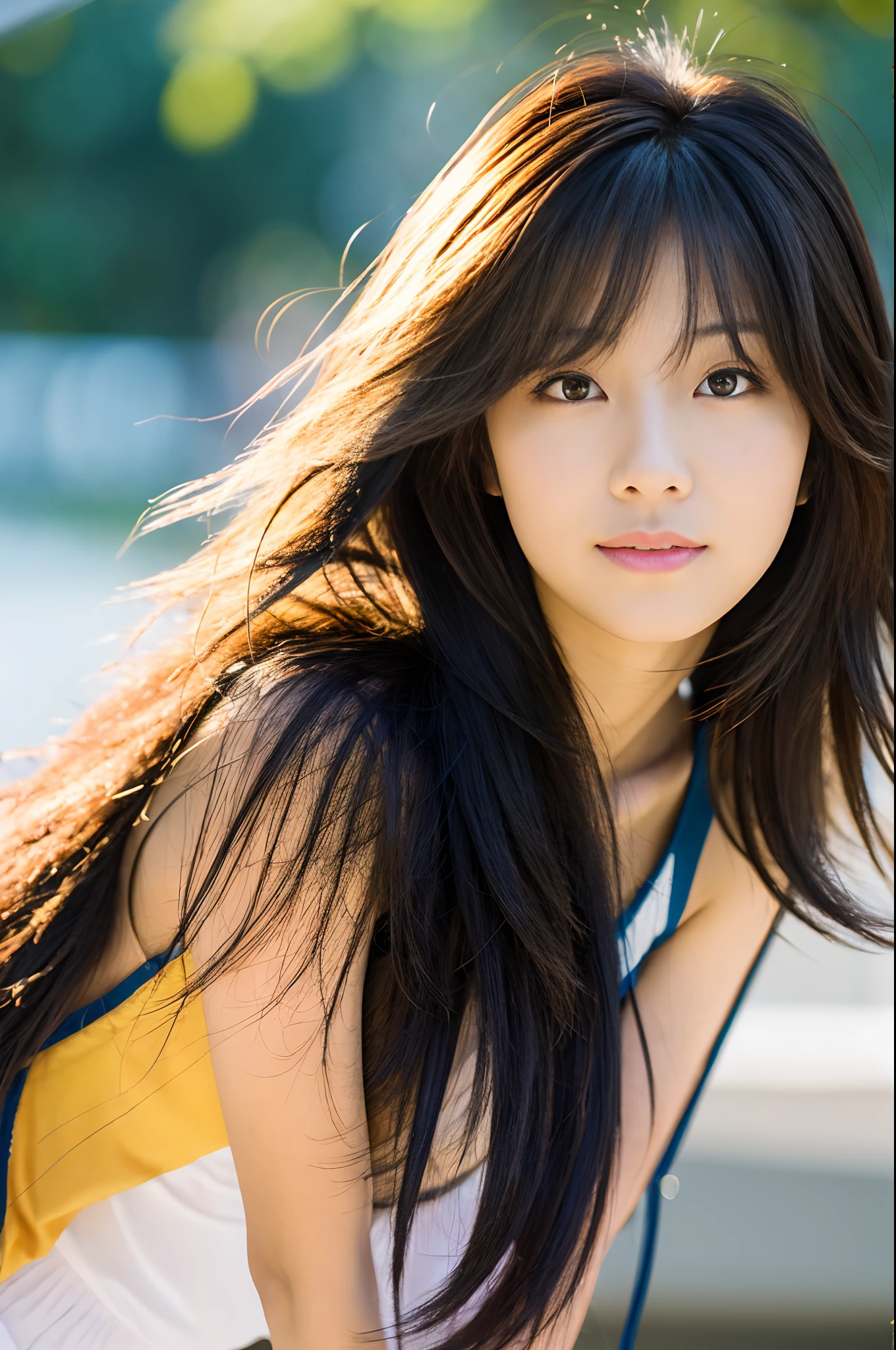 Lion's hair, japanese sexy girl