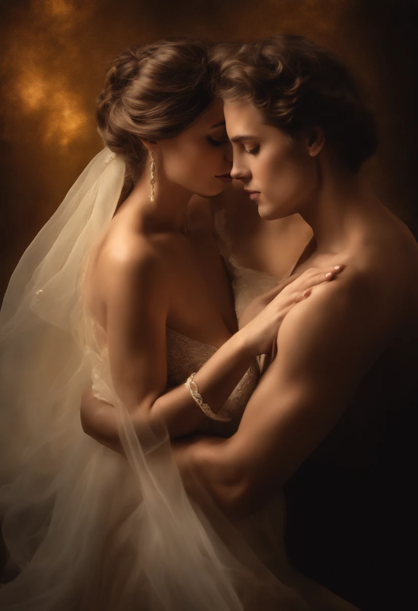 (Une fille),(a boy),(Intense passion and desire),(Amoureux),(regard aimant),(tension sexuelle),(romantic atmosphere),(Douceur),(Sensual moans),(murmures doux),(Slow and passionate movements),(Beautifully entangled bodies),(Connexion intime),(Deep Emotional Connection),(Plaisir euphorique),(Expressions heureuses et heureuses),(rythme harmonieux),(Climax satisfaisant),(Euphoria post-coïtale),(matted sheets),(Whispers of I Love You),(Warm golden lighting),(Subtle candlelight),(Souffle chuchotant),(Peau lisse et soyeuse),(Attractive curves),(sensual lips),(Eyes filled with desire),(respiration rythmique),(Exploration ludique),(Unleashed Passion),(melting into each other's arms),(Connecting hearts and souls),(Lien intime),(Connexion transparente entre eux),(captivating beauty),(Unforgettable moment of pure love and pleasure),(peinture artistique sur toile)