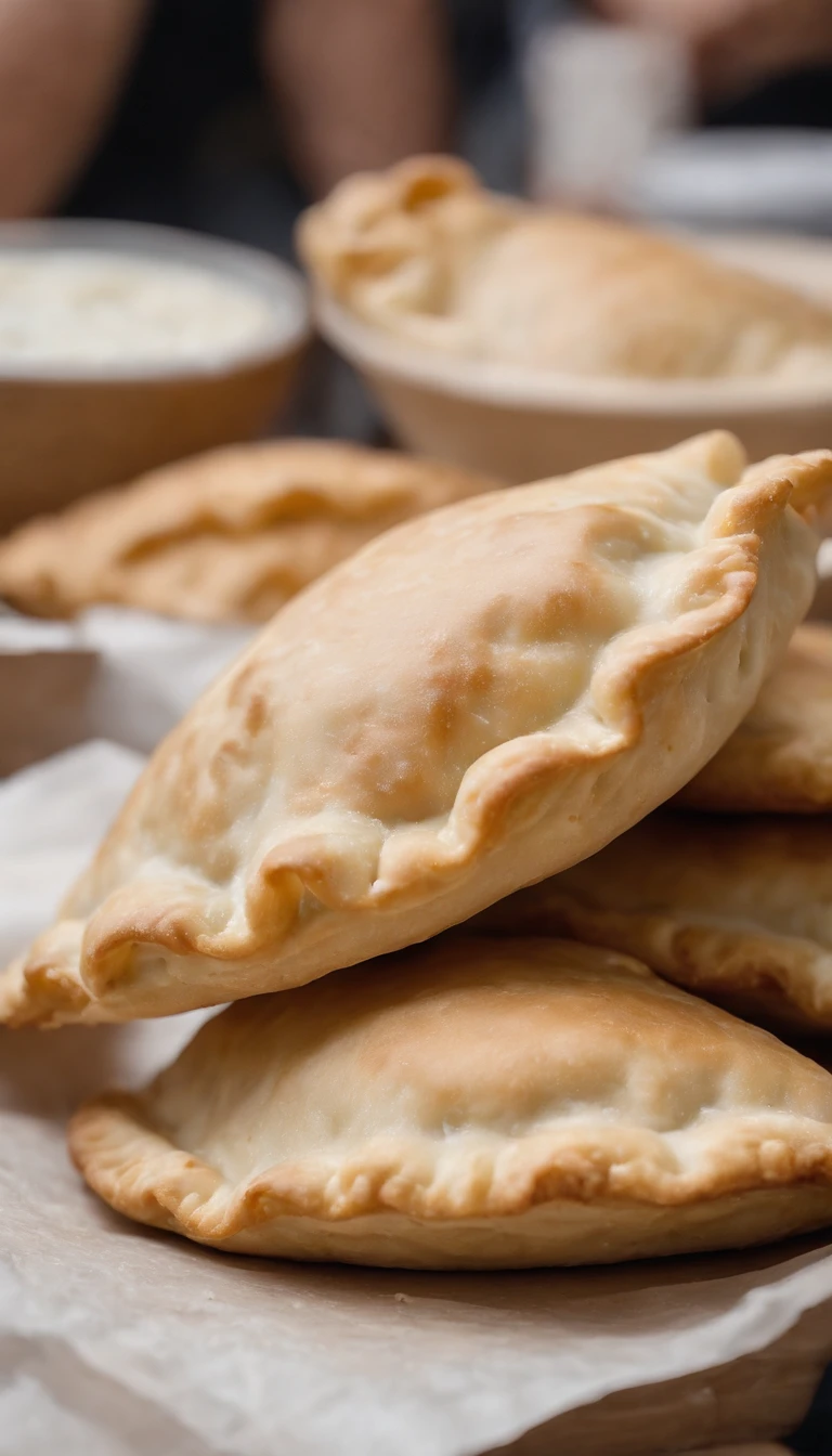 Wai makes、Empanada。In Latin American Street Food and！At first、The outside is a very crispy dough.。It's crisp and crisp.、Among them、meat and vegetables and、It's chock-full of cheese and seafood.。Each ingredient is thoroughly seasoned with spices.、If you take a bite、I feel like I'm already saying something stupid.！Eaten by hand、Perfect for eating while wandering around the street。Aye Feel Yaro？Wai is making it、Give it a try.！