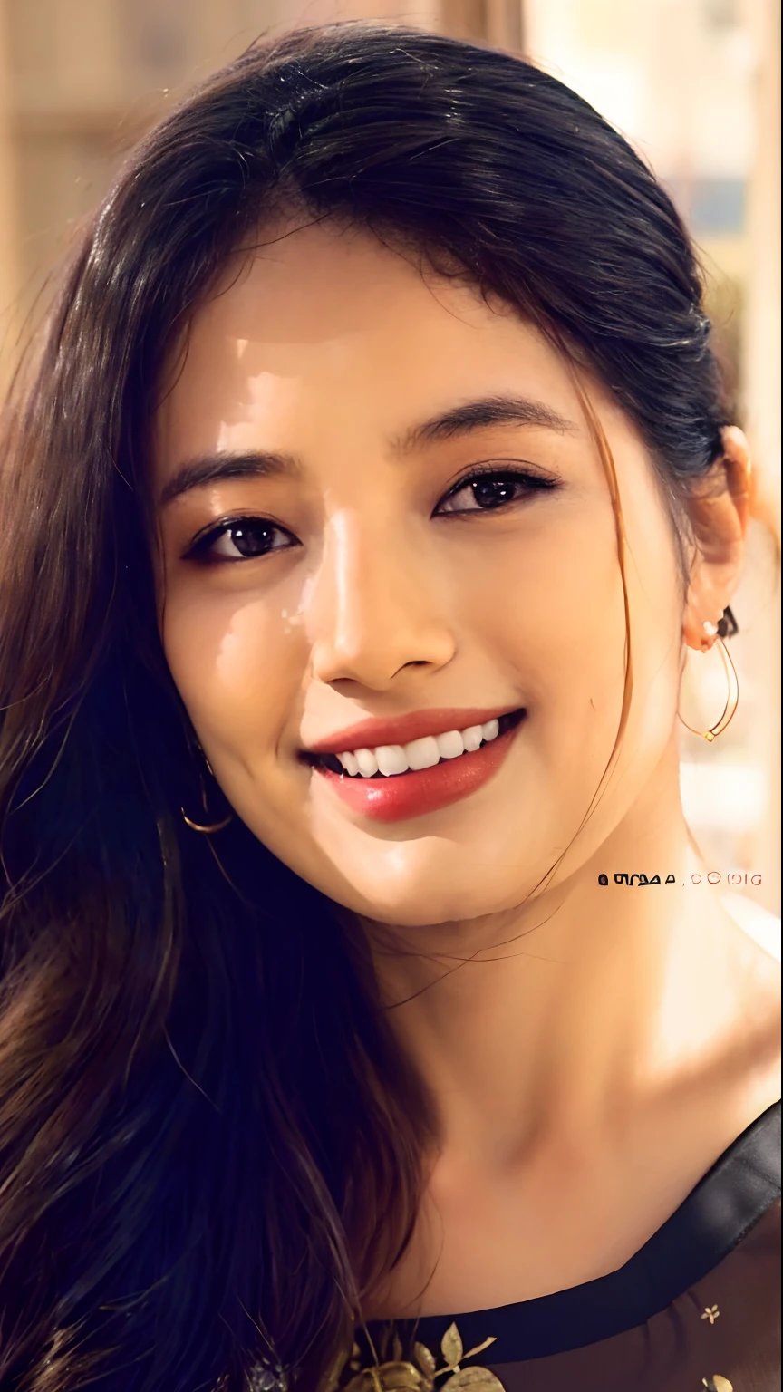 a black and white photo of a woman smiling and wearing a sari, she has a cute expressive face, she has a cute face, beautiful and smiling, she is smiling, with a seductive smile, lovely smile, with a beautifull smile, with cute - fine - face, 🤤 girl portrait, beuatiful face, slight cute smile, 50mm portrait