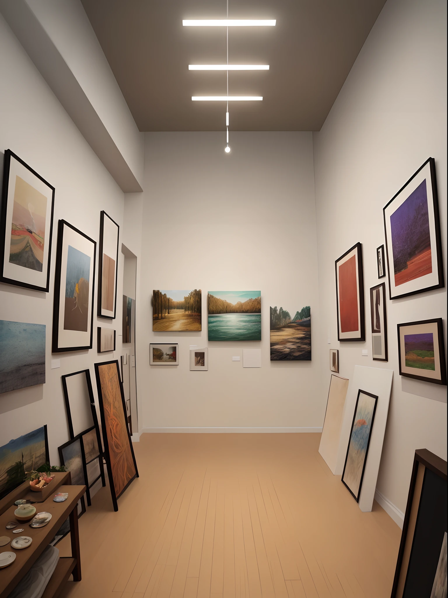 design of a small-scale art gallery and community arts space