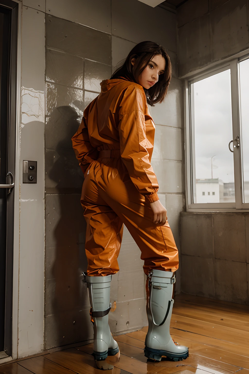 make her wear Hunter rain boots