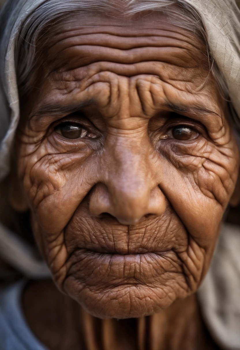 There are two pictures of a female woman and a , com lagrimas escorrendo no rosto, long hair and tears on her face and a very sad look with wrinkles, Age lines, envelhecimento, Rugas, pele enrugada, rosto enrugado, rugas profundas!, rugas e tecido muscular, velho e enrugado, Marcas da idade, parecendo velho, velho e, enrugado, 70 anos, 70 anos, wrinkles and muscles, both faces visible, intricate wrinkles face to face with faces of anger and hatred with strong expressions of desire to kill each other