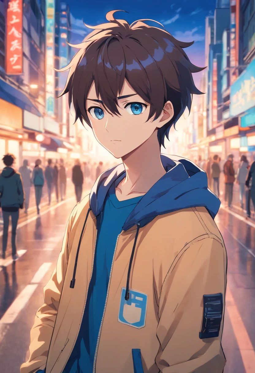 chico de anime con cabello blanco y ojos azules con una chaqueta negra, Chico alto de anime con ojos azules, pelo blanco, Kaworu Nagisa, como personaje de anime, cano, Personaje masculino de anime, Un loco de pelo plateado, Tiene pelos grises oscuros, Cabello plateado, Estilo anime masculino, Joven hombre de anime, Ojos plateados de cuerpo completo, Chico anime