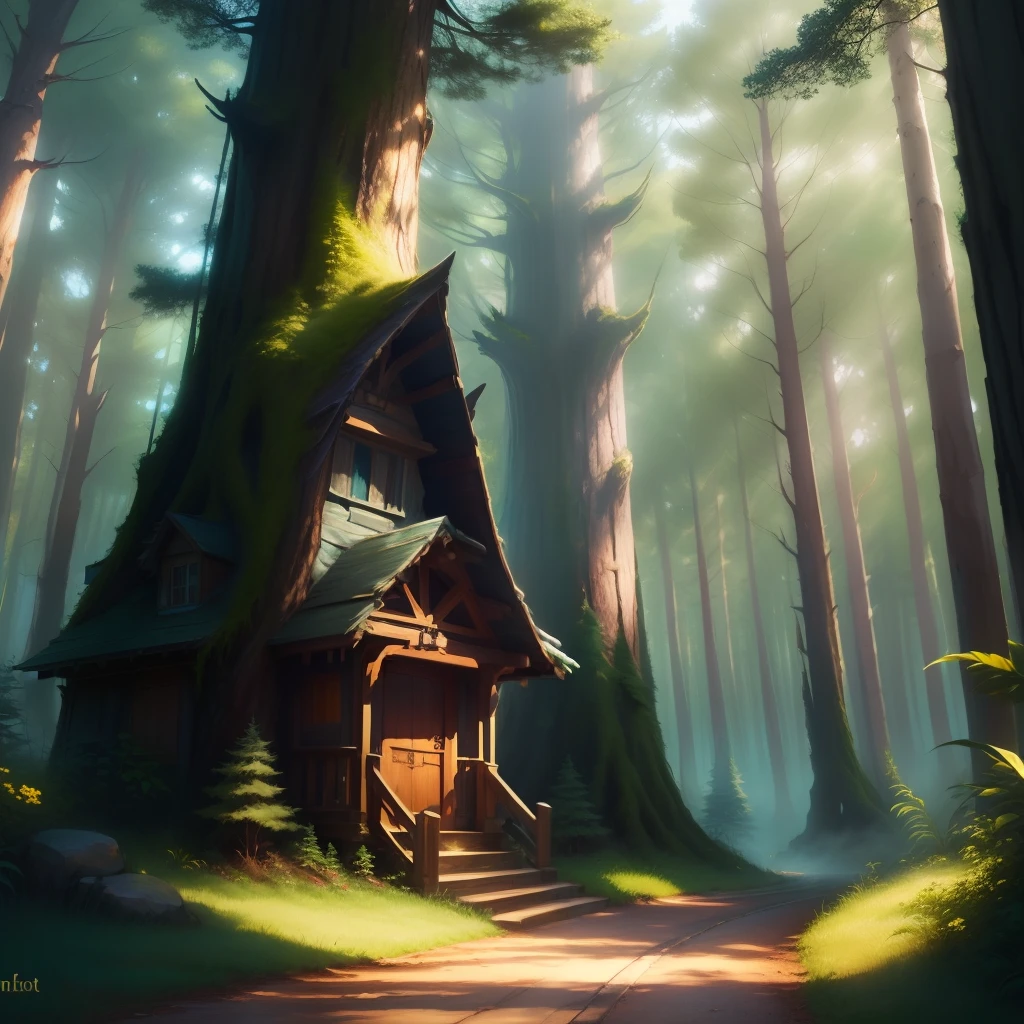 Forest style disney