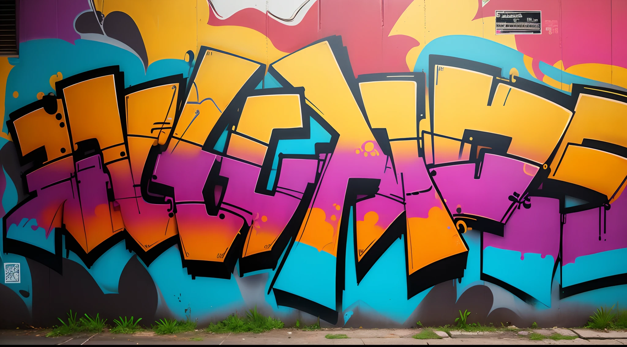 Escreva a palavra MORAWS EM forma de graffiti dos anos 80 em ny com trem de fundo
