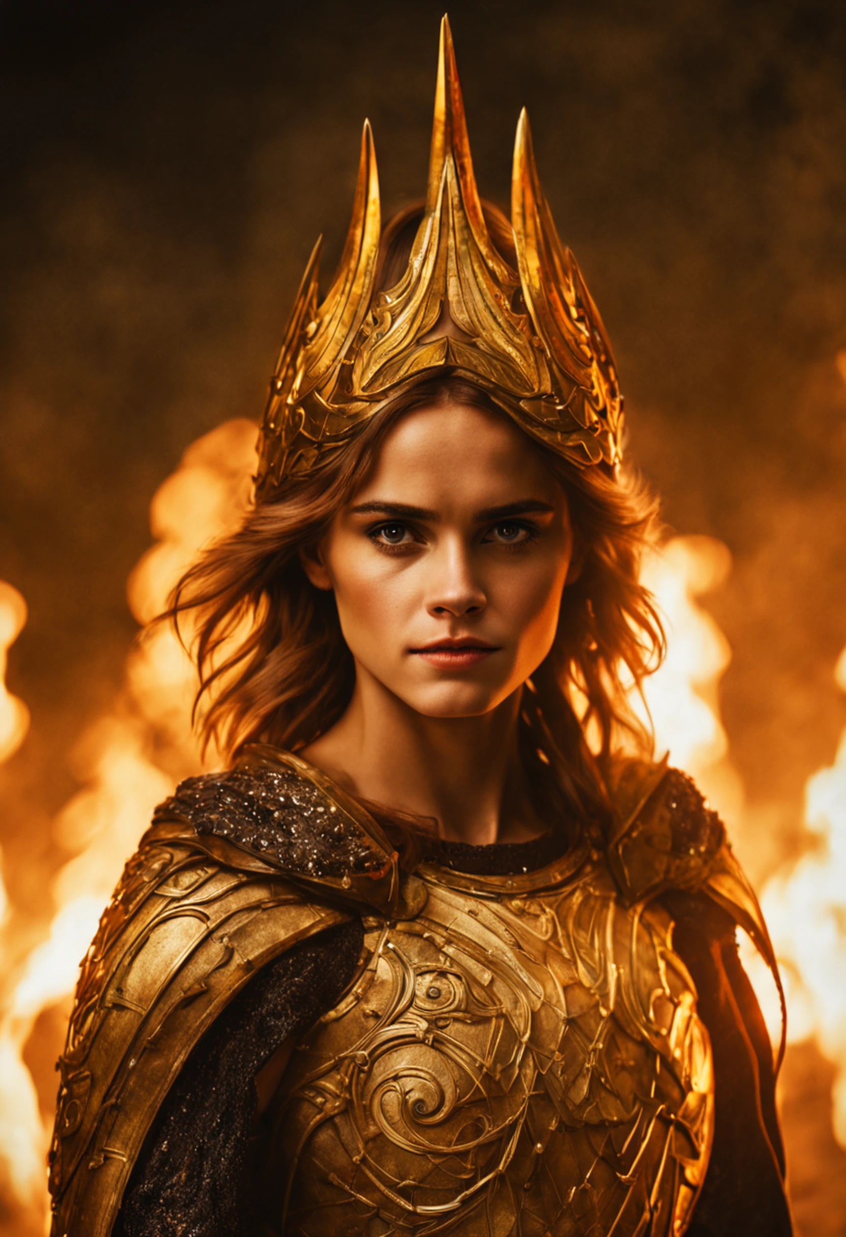 cinematic photo (((ohwx woman))) as a roman queen, fantasy, intricate, artstation, full body, concept art, smooth, sharp focus by huang guangjian and gil elvgren and sachin teng, 8 k   <lora:sadie_dh128_lora_sdxl_v1_fp16:1> . 35mm photograph, film, bokeh, professional, 4k, highly detailed