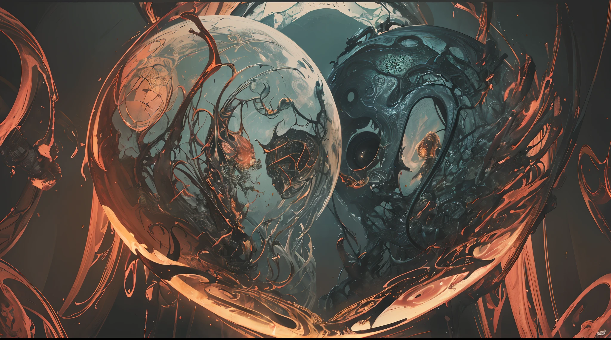(body horror:1.4), (biomachine:1.3), (bloody:1.2), living being, nipples, (colorful:1.2), Hans Giger, many hands, (zentangle:1.2),
oil on matte canvas, sharp details intricate, highly detailed, digital painting, rich color, smooth, sharp focus, illustration, Unreal Engine 5, 8K, art by artgerm and greg rutkowski and alphonse mucha
(masterpiece,detailed,highres:1.2),
