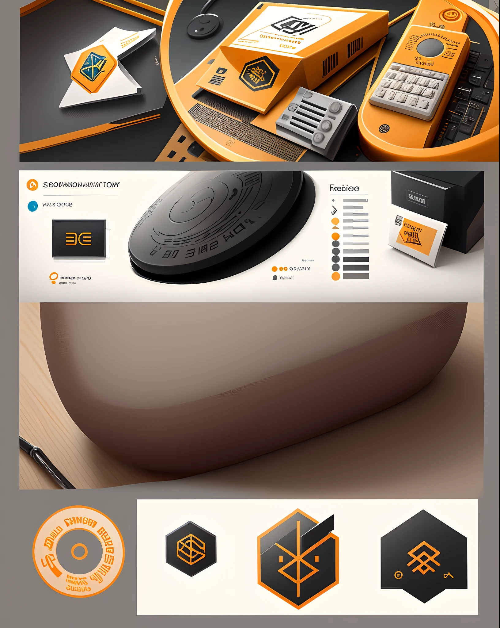 Create a logo for a visual communication company