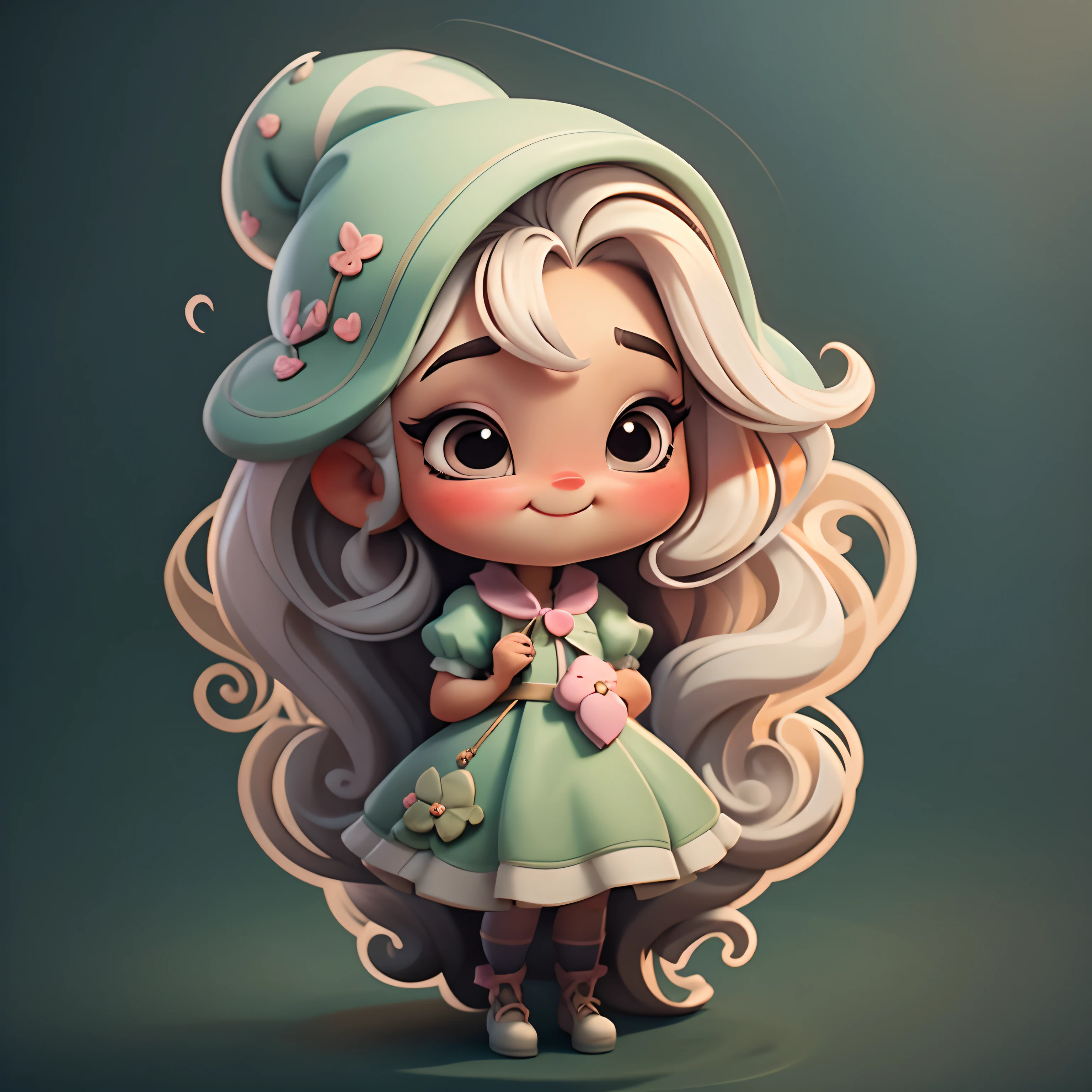 Create an 8K version of the Vanellope von Schweetz Disney character. Boneca Chibi Vanellope von Schweetz : Deve ficar charmoso e bonito, Keep the iconic elements of the original character. Circus of Soleil should have a round face with large dimensions, olhos claros, long eyelashes and rosy cheeks. Seu cabelo deve ser longo e tons preto slime . Vestido bonito: Vestir chibi em um vestido bonito e elegante em tons de rosa e preto . O vestido pode ter babados, renda & detalhes feitos de doces, A reference to the topic of sugar . Add loops or ribbons, Para dar um toque de delicadeza. avental & Arco : Adicione um avental marrom sobre o vestido luxuoso de Chibi, It is tied at the waist with a thin bow. O avental pode ter pequenos detalhes, como bolsos ou bordados finos luxuoso . Meias e sapatos bonitos: Complete o look chibi de circo com meias listradas rosa e brancas ou detalhes divertidos. standingn, Coloque sapatos de boneca bonitos, com gravatas ou fivelas. Magic Accessories: Add enchanting accessories to cirque chibi , como no cabelo ou uma tiara com detalhes extravagantes luxuoso . You can also get your hands on beautiful themed accessories. Certifique-se de adicionar sombras, texturas e detalhes nos cabelos, Chibi Vanellope, Schweetz Ternos & Accessories, to make it even more charming and charming. Give him a smiling expression and a sweet smile on his face, Capturing the essence of the character in a subtle way, lovely hands, Anatomia completa.