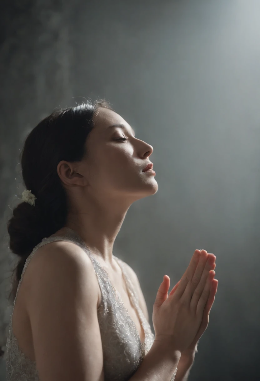 Meishu-Sama, Johrei, Luz Divina, Japanese Sitting Praying To The Heavens, Sem roupa, nu, diante de um orisonte lindo, com o sol se pondo, with one hand forward, in connection with the divine, foto retrato, Directed by: Drew Tucker, Directed by: Adam Marczyński, Directed by: Alexandre Kucharsky, Directed by: Gavin Nolan, Surrealismo 8K, Directed by: Jason Felix, Yuri Shwedoff e Tom Bagshaw, arte ilustrativa, Estilo Erik Johansson
