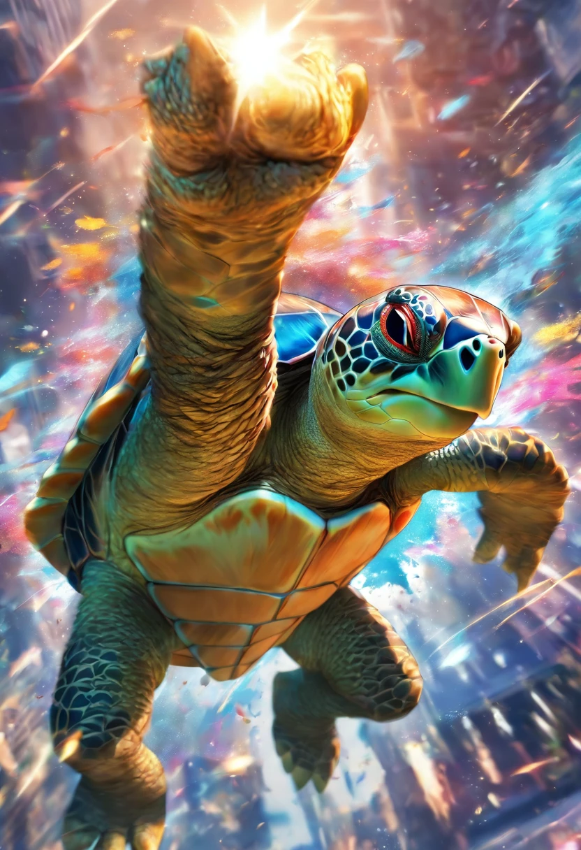 Action turtle