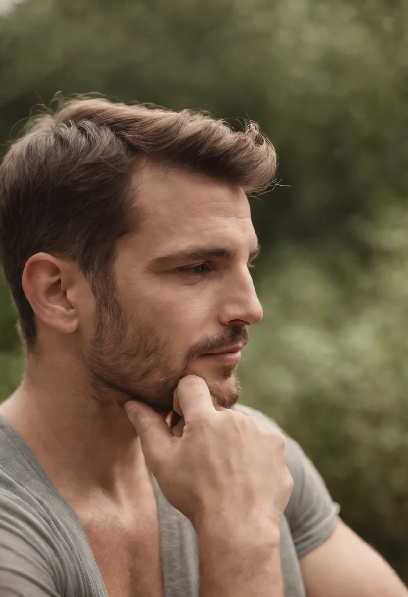 Um homem velho sentado em agradecimento, no alto de uma montanha, paisagem linda, cinematografic, imagem 8k, roupas cobrindo todo o corpo, Hands close to each other, meditation, agradecimento, cabelos calvos, sereno, olhos entre abertos, pernas encolhidas, sentado, rosto levemente levantado para o alto, mas na altura do peito, cabelos calvos, homem cubano, sul americano.