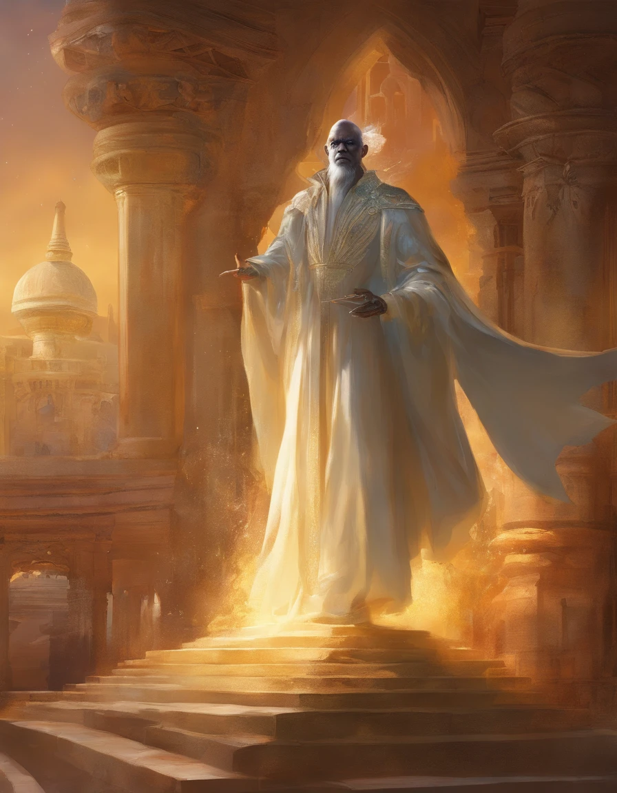 A 3D concept of Morpheus from The Sandman series