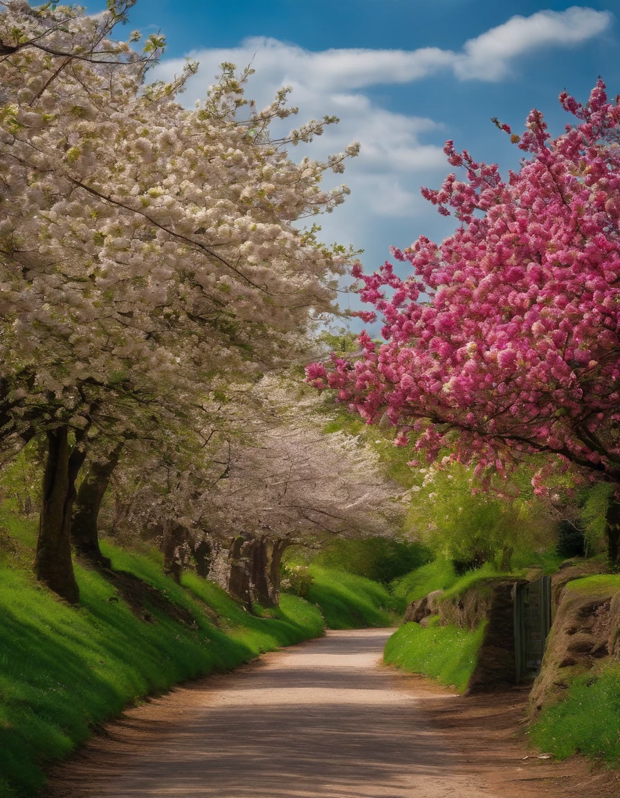 blossoms in spring