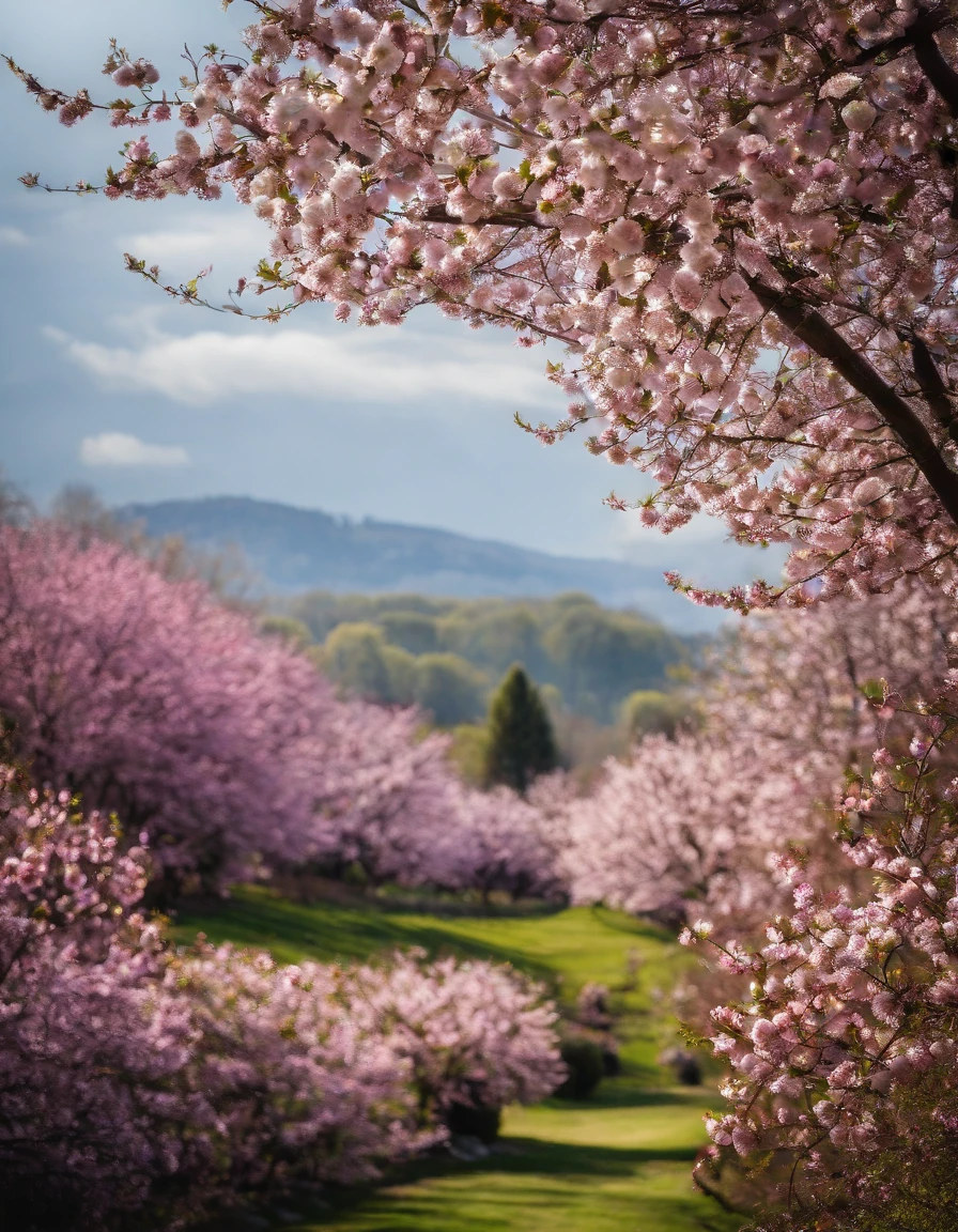 blossoms in spring