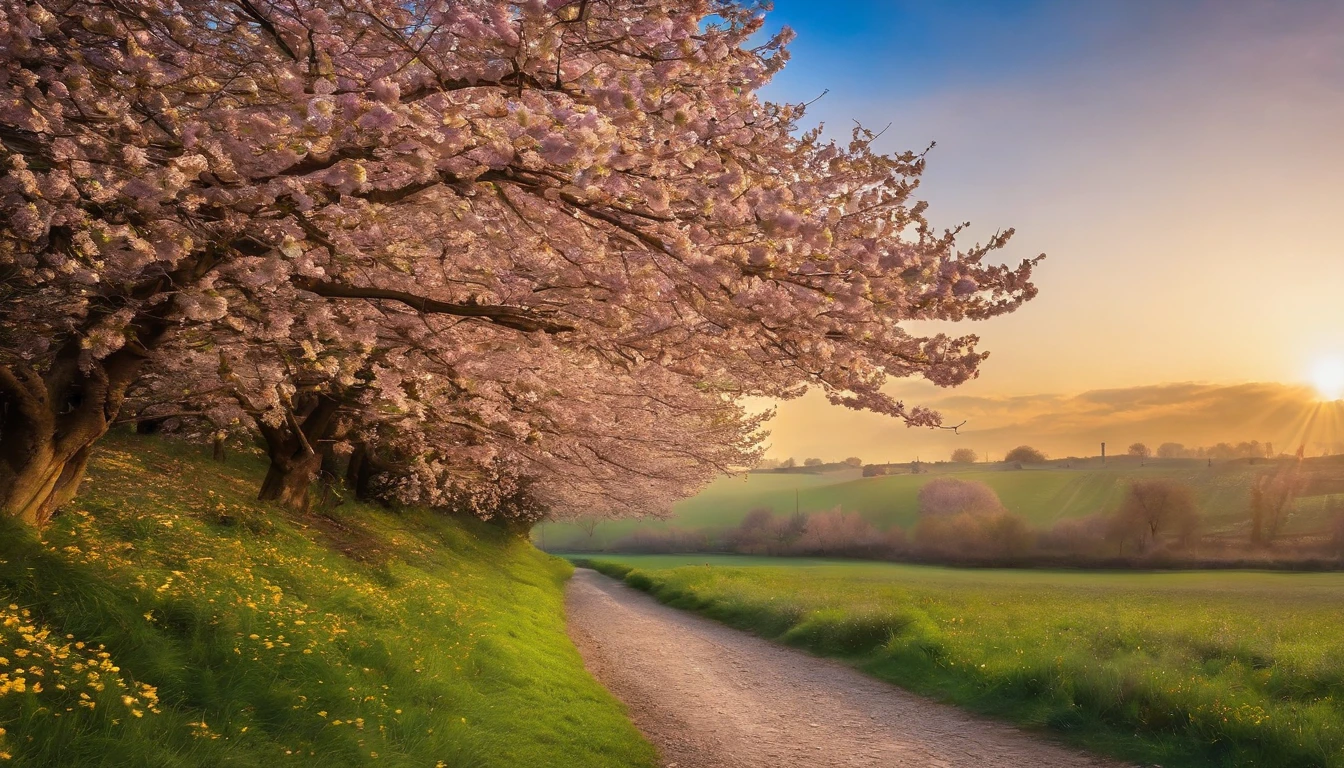 blossoms in spring