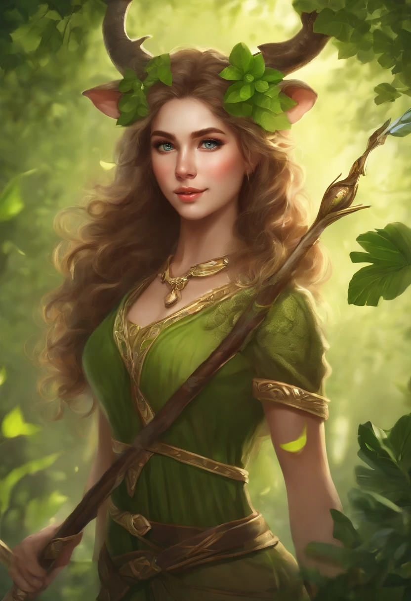 Cute elf girl is lifting her hips and feeling good