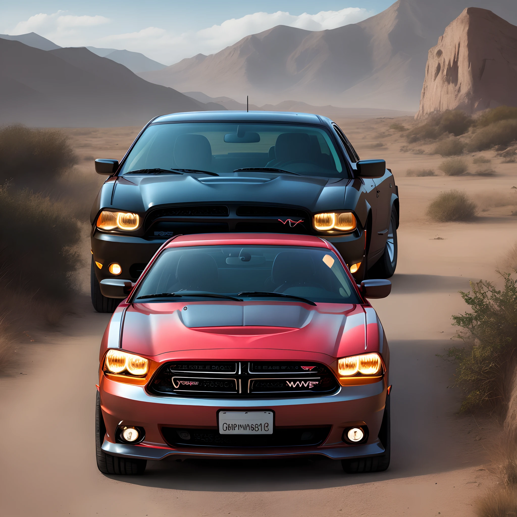 Dodge charger Abigail Shapiro