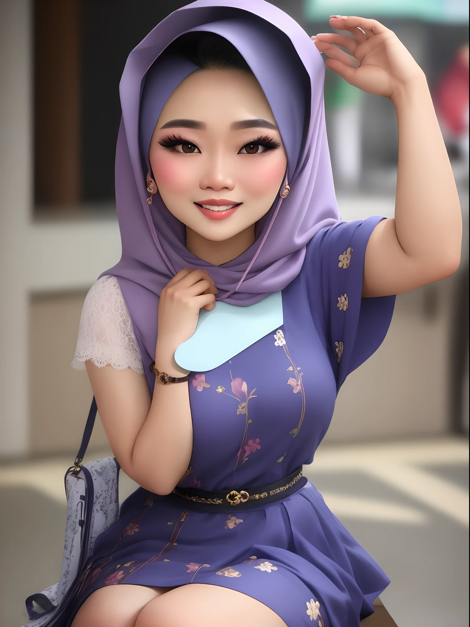 (((HIJAB MALAY GIRL))), masutepiece, High quality, UHD 32K, Realistic face, Realistic skin feeling , A Japanese Lady, 8 , Little Giry cute and baby-like face, (((FLAT CHEST))), (MATRIX WORLD), ((look In front  at the camera and OPEN YOUR MOUTH)), (((LITTLE GIRL))), (((CUTE GIRL))).