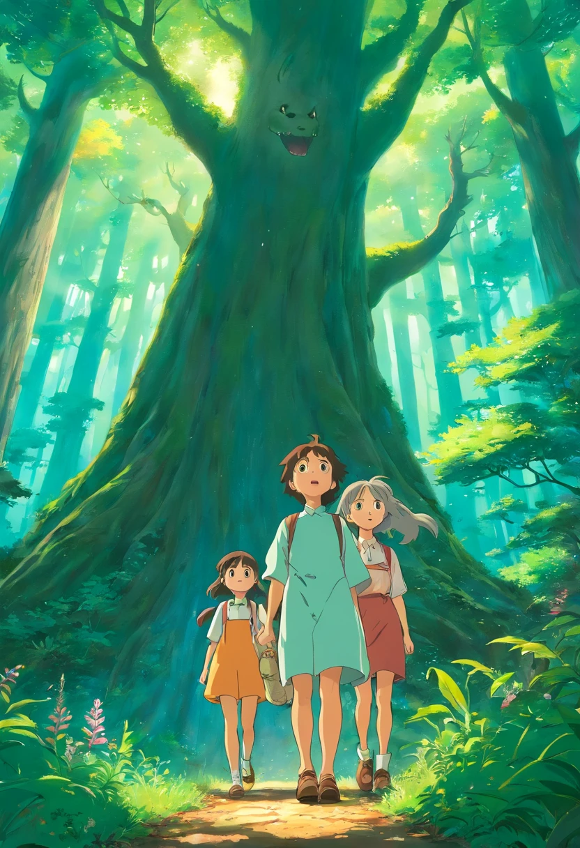 Era uma noite de outono, onde as trevas se estendiam como um manto sobre a floresta. O vento, um lamento constante, echoed among the gnarled trees. three children, Sara, The older sister, Jake e Emma, The Younger Siblings, estavam prestes a embarcar em uma aventura que mudaria suas vidas para sempre.