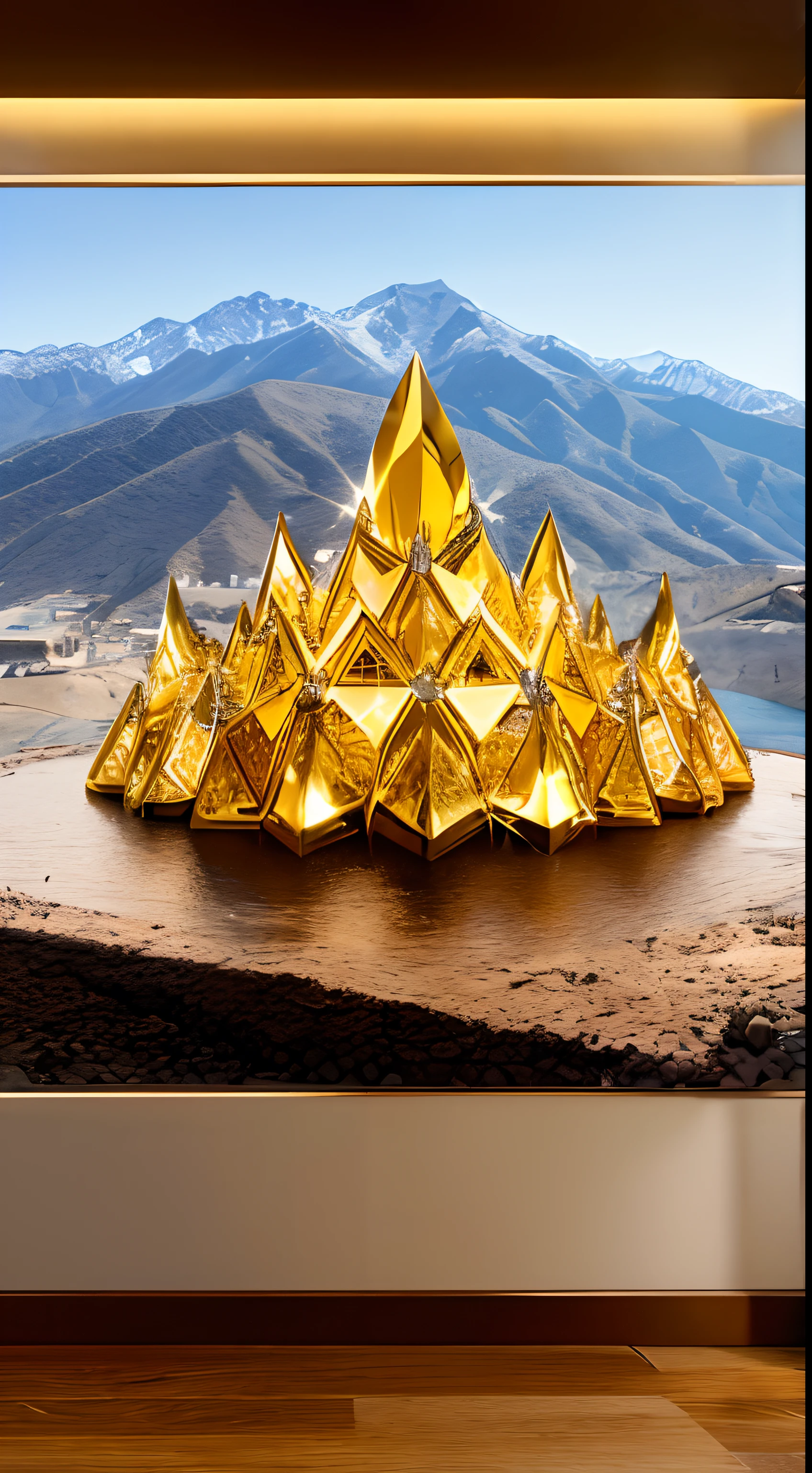 masutepiece, Best Quality, hight resolution,Golden ore,shine,Luxurious